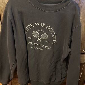 White Fox Boutique Crewneck Sweatshirt